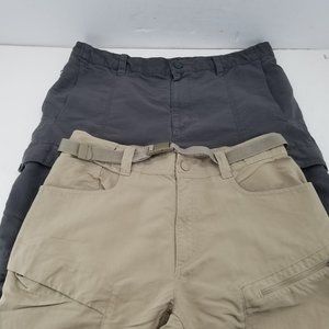The North Face Pants Mens Medium Convertible Cargo Belted Shorts Hiking 2 of